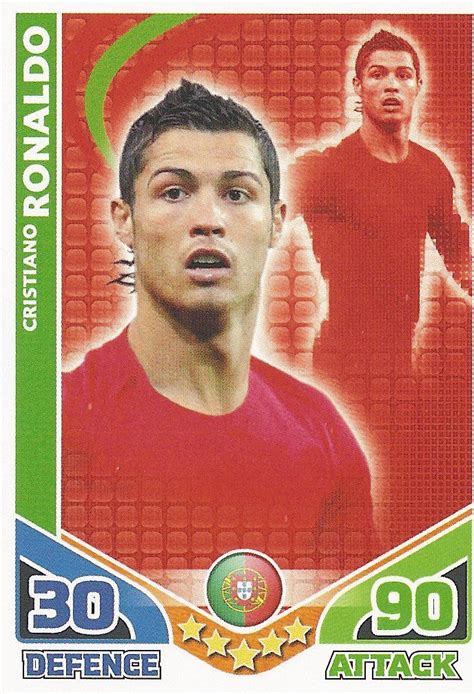 Match Attax - World Cup 2010: Portugal - Midfielder, Ronaldo (Cristiano
