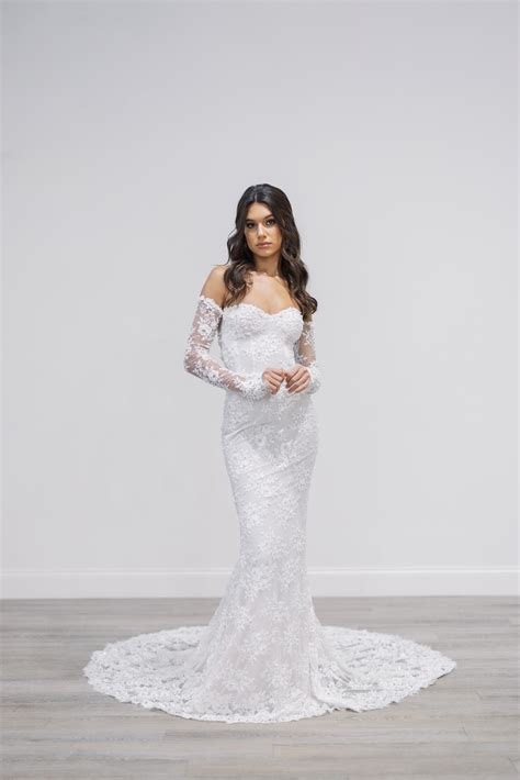 Top Mermaid Wedding Dresses With Sleeves The Bridal Finery