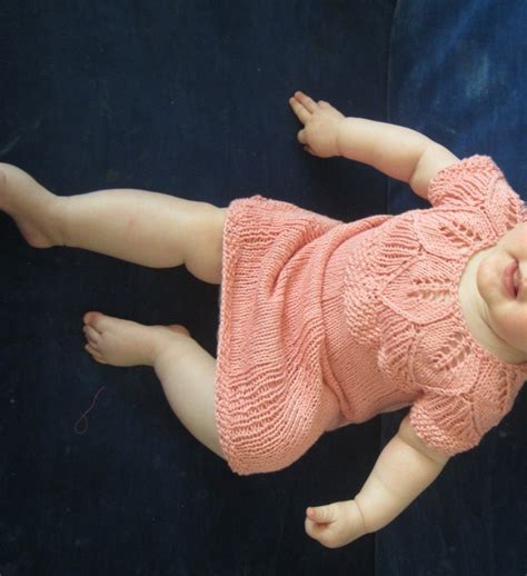 Eli Baby Dress Free Knitting Pattern