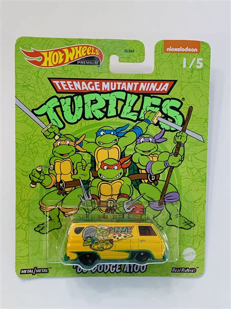 Hot Wheels Premium Nickelodeon Teenage Mutant Ninja Turtles Dodge A