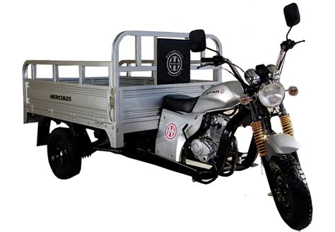 Motocarros de carga y pasaje Hercules y TVS