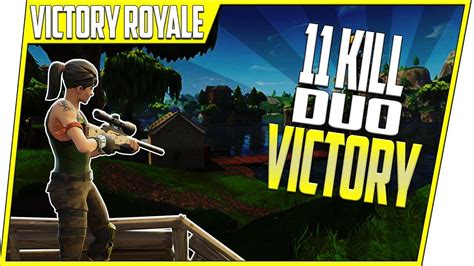 Fortnite Duo Victory Royale Awesome 11 Kill Game With Daan74 Youtube