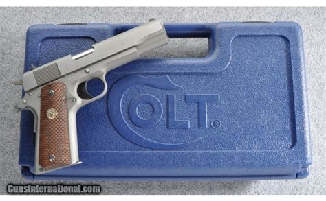 Colt ~ Government Model Matte Stainless ~ 45 Acp