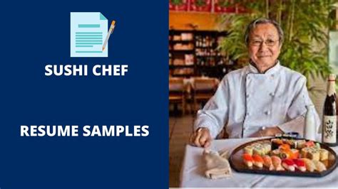 Sushi Chef Resume Sample