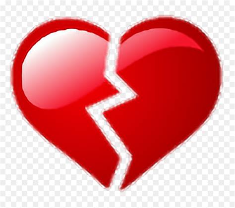 Broken Heart Emoji Source Love Hd Png Download Vhv