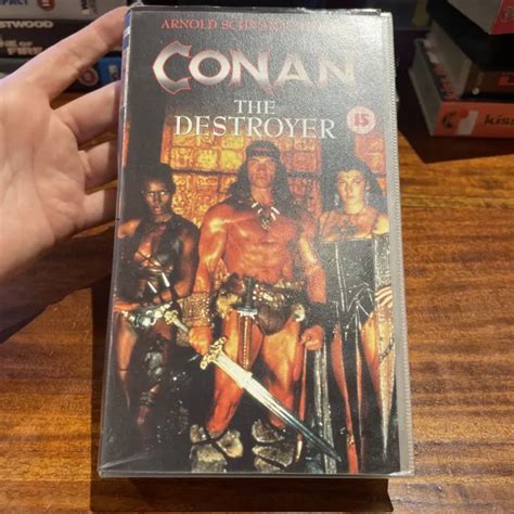 Conan The Destroyer Starring Arnold Schwarzenegger Vhs Video Tape My