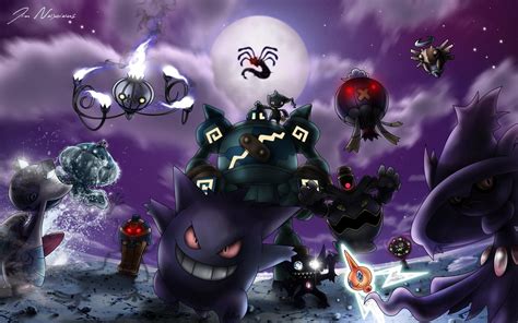 Pokémon Halloween Wallpapers Wallpaper Cave