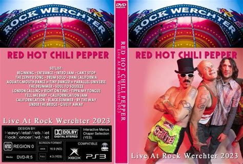 Red Hot Chili Pepper Live At Rock Werchter 2023 Dvd