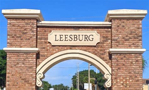 Downtown Leesburg Sign Leesburg