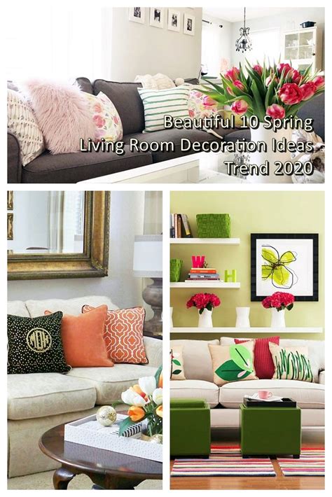 Beautiful 10 Spring Living Room Decoration Ideas Trend 2020 Goodsgn