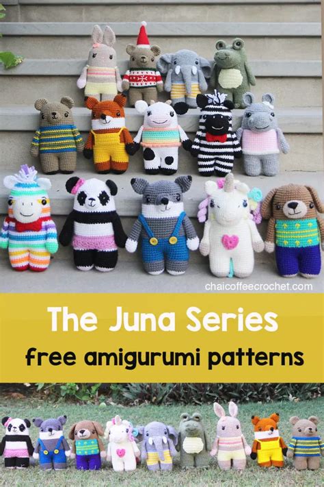 The Juna Series Chai Coffee Crochet Easy Crochet Animals Crochet