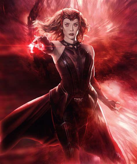 Scarlet Witch Алая ведьма Ванда Максимофф Marvel Вселенная