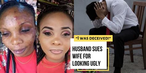 “she looks totally different ” man divorces wife after seeing her face without makeup for the