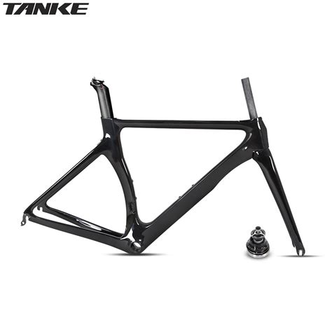 TANKE Road Bike Carbon Frame 700C V Disc Brake Frameset Shopee