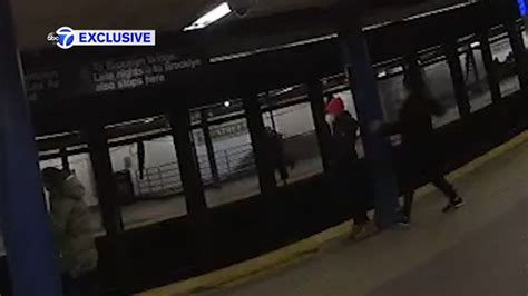 Terrifying Video Shows Woman Shoved Into Moving Subway Train In Nyc Flipboard