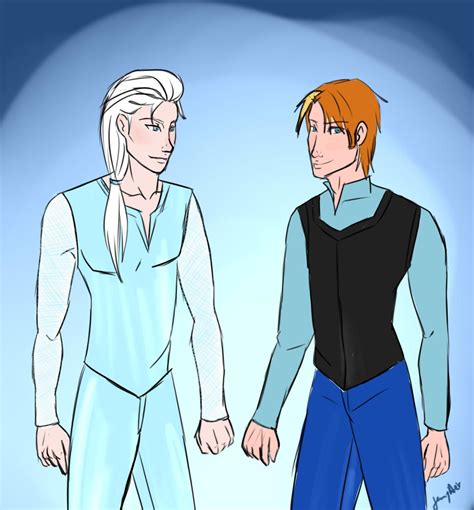 Elsa And Anna Genderbend By Chujemy On Deviantart