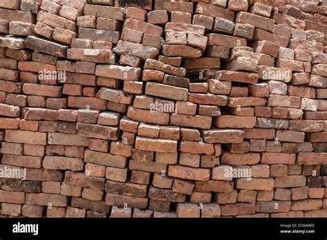 Stacked Bricks In Kathmandu Nepal Stock Photo Alamy