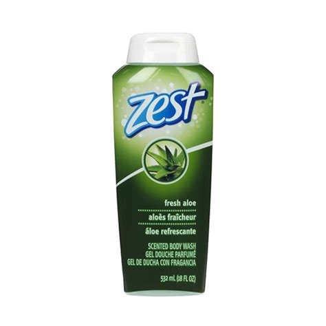 Zest Body Wash Fresh Aloe 18 Oz