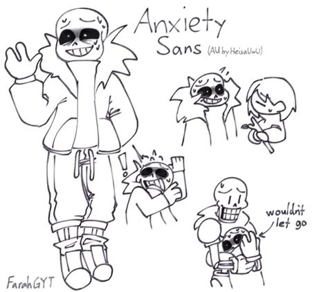 Anxiety Sans Fanart By Farahgyt On Deviantart