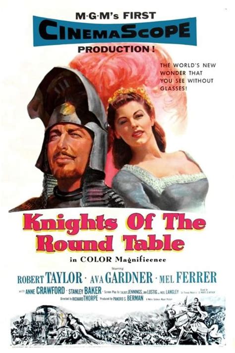 Les Chevalier De La Table Ronde Film - Affiche du film Les Chevaliers de la table ronde - Affiche 2 sur 3