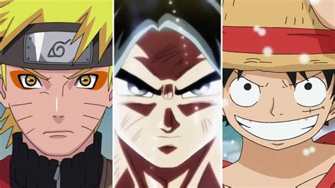Cool Luffy And Naruto And Goku Pin On Crossovers