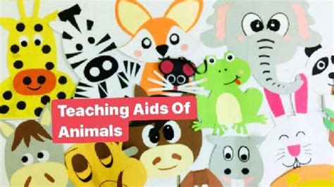 Teaching Aids Of Animals Teaching Aids For Preschool Teaching Aids