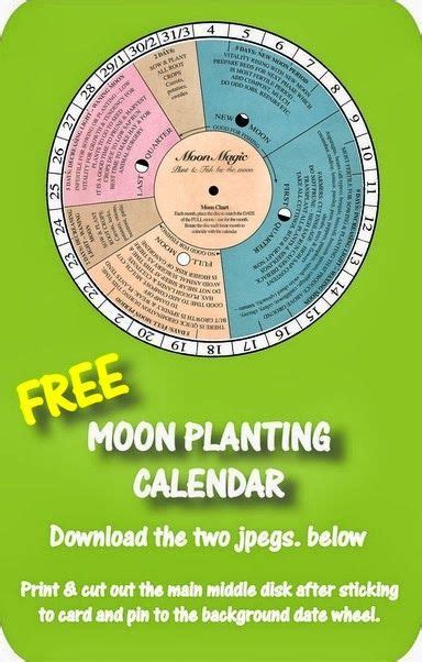 Gardening By The Moon And A Free Moon Planting Calendar Gardening By The