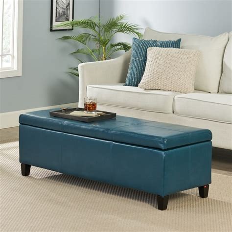 Lucinda Faux Leather Storage Bench By Christopher Knight Home 5125