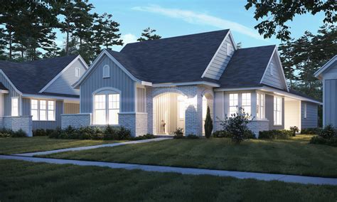 3d Exterior Rendering Cottage Series Artistic Visions