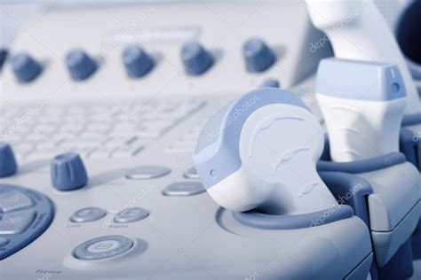 Medical Equipment Ultrasound Machine Closeup Stock Photo By