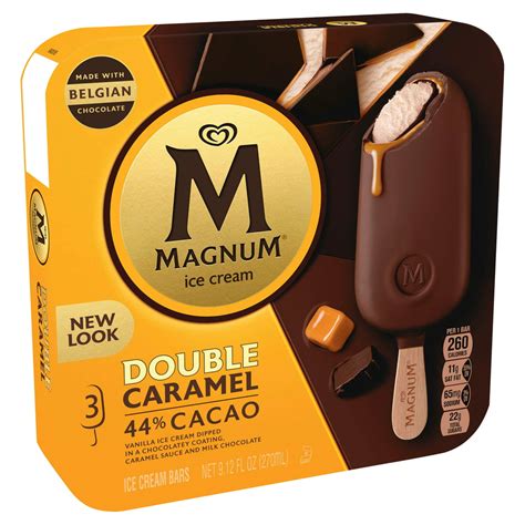 Magnum Ice Cream Bars Double Caramel 913 Oz 3 Count