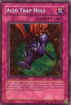 Maybe you would like to learn more about one of these? Acid Trap Hole - SOI-ENSE1 - Secret Rare - Yu-Gi-Oh! Promo Cards - Yugioh