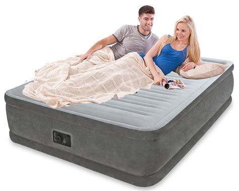 Intex Comfort Plush Raised Queen Size Airbed With Built In Electric Pump Only Uk