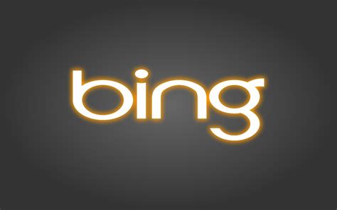 Microsoft Bing Logo Wallpaper