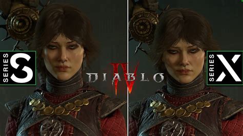 Diablo IV Open Beta Xbox Series X Vs S Graphics Comparison 60 FPS