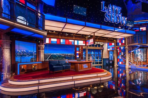 The Late Show With Stephen Colbert Set Design Gallery