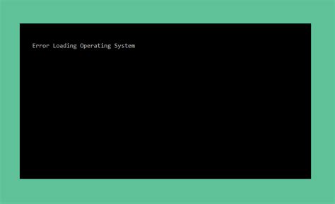 √ Error Loading Operating System Penyebab Dan Solusinya