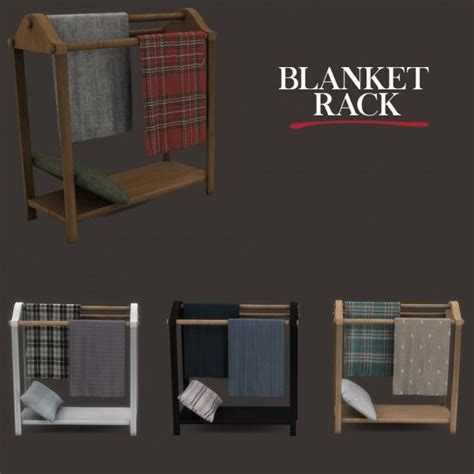 Leo Sims Blancket Rack For The Sims 4 Spring4sims Sims Sims 4