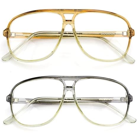 Retro Anti Reflective Clear Lens Glasses Vintage Aviator Gold Metal Frame Glasses Nerdy