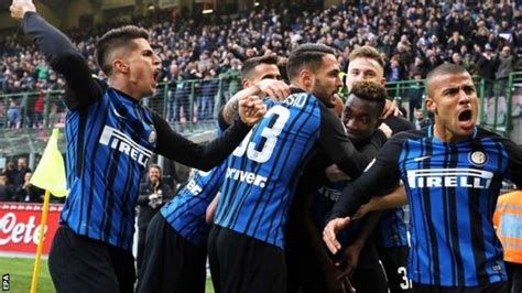 Inter Milan 2 1 Bologna BBC Sport