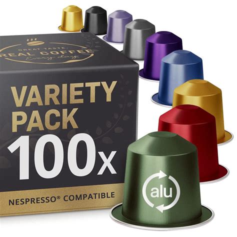 Variety Pack Nespresso Aluminium Pods Test Winning Capsules