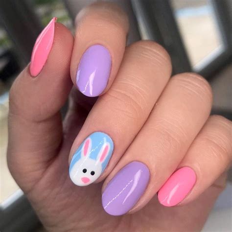 19 Simple And Cute Easter Nail Art Designs In 2022 Easter Nail Art
