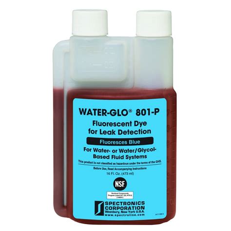 Spectroline Water Glo® Spe Wgb 16 Blue Dye Huddleston New Zealand