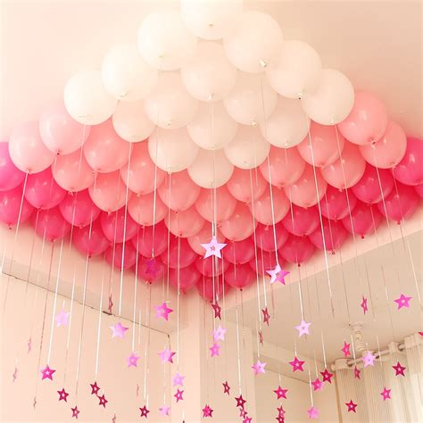 A balloon is a flexible bag that can be inflated with a gas, such as helium, hydrogen, nitrous oxide, oxygen, and air. 10pcs stars pendant + 1pcs ribbon Card Love Pendant ...