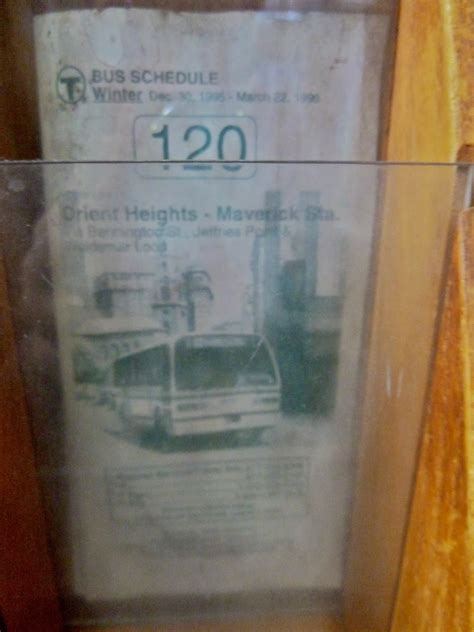 Random Photos: Some Truly Ancient Bus Schedules | Miles in Transit