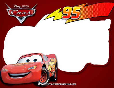 Free Invitations Disney Cars Birthday Invitations Party Ideas