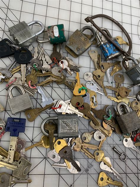 Lot Of Keys And Locks