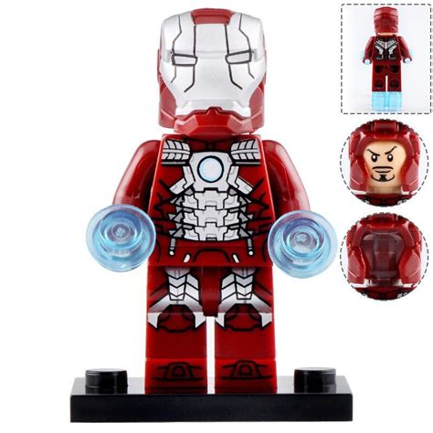 Minifigure Iron Man Mark 5 Avengers Endgame Marvel Super