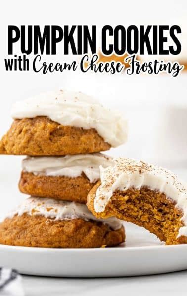 Pumpkin Cookies With Cream Cheese Frosting The Best Blog Recipes