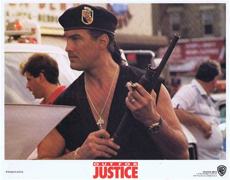 Out For Justice Original Us Lobby Card 1 Steven Seagal William Forsythe